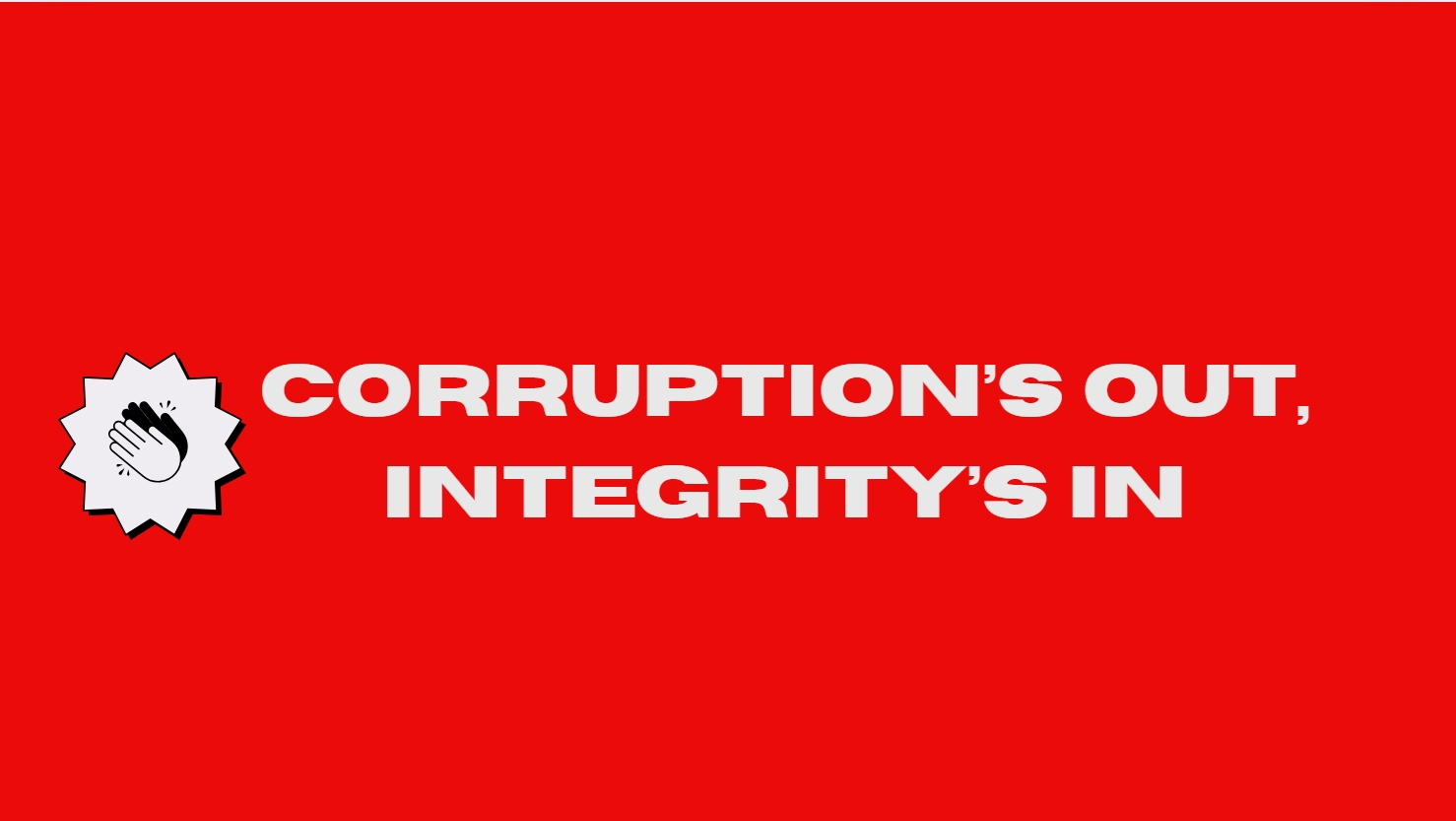 Say NO TO CORRUPTION